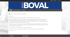 Desktop Screenshot of boval.be