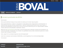 Tablet Screenshot of boval.be